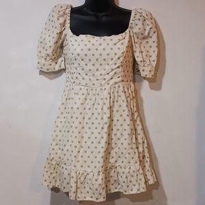 Charlie Holiday linen blend mini dress Size 6